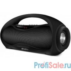 SVEN PS-420,  черный  (12  Вт,  Bluetooth,  FM,  USB,  microSD, LED-дисплей, 1800мА*ч)