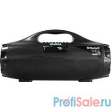 SVEN PS-460, черный (18 Вт, Bluetooth, FM, USB, microSD, LED-дисплей, 1800мА*ч)
