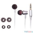 RITMIX RH-130 Silver наушники, вкладыши {92 дБ, разъем mini jack 3.5mm}