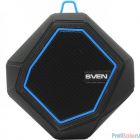 SVEN PS -77, черный-синий [SV-016432] (5 Вт, Bluetooth, microSD, FM-тюнер)