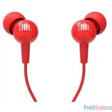 JBL C100SIURED 1.2м красный проводные 