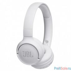 JBL T500BT WHT белый беспроводные bluetooth (оголовье)