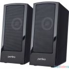 Perfeo колонки "CALIBR", 2.0, мощность 2х3 Вт, чёрн, USB