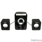 Dialog Colibri AC-202UP BLACK - колонки 2.1, 11W RMS, черные, питание от USB