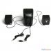 Dialog Colibri AC-202UP BLACK - колонки 2.1, 11W RMS, черные, питание от USB