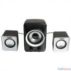 Dialog Colibri AC-202UP BLACK-WHITE - колонки 2.1, 11W RMS, черные, питание от USB