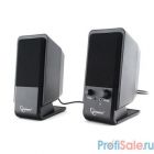Gembird SPK-510, черный, 6 Вт, рег. громкости, разъём для наушников,USB-питание