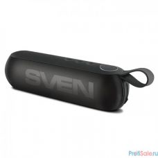 SVEN PS -75, черный (6 Вт, Bluetooth, FM, USB, microSD, 1200мА*ч)    