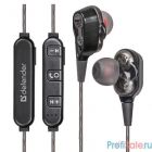 Defender FreeMotion B640 черный, 2 динамика, Bluetooth [63641]