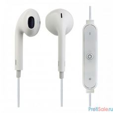 Perfeo наушники внутриканальные с микрофоном беспроводные LIGHT белые PF_A4309 