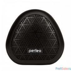 Perfeo Bluetooth-колонка "TRIANGLE" FM, MP3 microSD, AUX, TWS, мощность 6Вт, 800mAh, черная [PF_A4341]