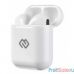 Digma TWS-10 белый беспроводные bluetooth (в ушной раковине)