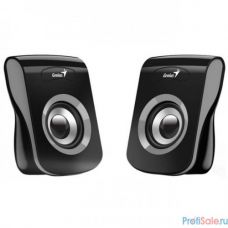 GENIUS SP-Q180, 2.0, 2 x 3W RMS, USB-power, Iron Grey