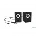 RITMIX SP-2058 Black {6 Вт (2*3 Вт), 50 мм, USB, jack 3.5 мм, 130-18000 Гц, рег. громкости, пластик, 66*65*99 мм, пластик, черный}