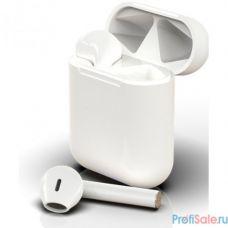 RITMIX RH-804BTH TWS White {Bluetooth 5.0+EDR, 10 мм, 20-20000 Гц, 32 Ом, 40 мАч (наушники), кейс 300 мАч, до 4 ч на одном заряде, USB Type-C, пластик}