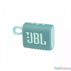 Колонка порт. JBL GO 3 бирюзовый 3W 1.0 BT (JBLGO3TEAL)