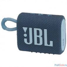 Динамик JBL Портативная акустическая система JBL GO 3 синяя