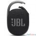 Колонка порт. JBL Clip 4 черный 5W 1.0 BT 15м 500mAh (JBLCLIP4BLK)