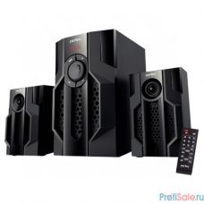 Perfeo колонки 2.1 "TOTEM", мощн 15Вт+11,5х2Вт, Bluetooth, AUX, FM, USB/SD, ПДУ, чёрн 