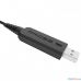 KOSS CS-300 USB {Частотный диапазон 20 Гц - 22 кГц, чувствительность 102 дБ, сопротивление 32 Ом,USB штекер}