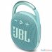 Динамик JBL Портативная акустическая система  JBL CLIP 4, бирюзовая