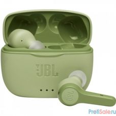 Наушники JBL Беспроводные внутриканальные наушники JBLT215TWSGRN, зеленый