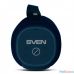 SVEN PS-295, синий, акустическая система 2.0, мощность 2x10 Вт (RMS), Waterproof (IPx6), TWS, Bluetooth, FM, USB, microSD, встроенный аккумулятор