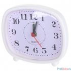 Perfeo Quartz часы-будильник "PF-TC-005", прямоугольные 10*8,5 см, белые