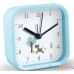 Perfeo Quartz часы-будильник "PF-TC-012", квадратные 9,5*9,5 см, синие