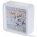 Perfeo Quartz часы-будильник "PF-TC-014", квадратные 10,5*10,5 см, штурвал