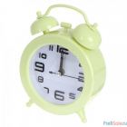 Perfeo Quartz часы-будильник "PF-TC-015", круглые диам. 9,5 см, зелёные
