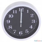 Perfeo Настенные часы "PF-WC-001", круглые д. 20 см, белый корпус / чёрный циферблат