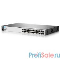 HP J9779A Коммутатор HPE 2530-24-PoE+ управляемый 19U 24x10/100BASE-TX 2x10/100/1000BASE-T