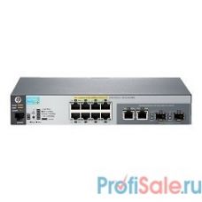 HP J9774A Коммутатор HPE 2530-8G-PoE+ управляемый настольный 10x10/100/1000BASE-T 2x10/100/1000BASE-T/Mini GBIC (SFP)