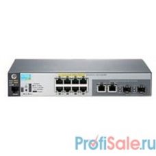 HP J9780A Коммутатор HPE 2530-8-PoE+ управляемый 19U 8x10/100BASE-TX 2x10/100/1000BASE-T 2x10/100/1000BASE-T/Mini GBIC (SFP)