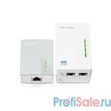 TP-Link TL-WPA4220KIT AV500/AV600 Комплект N300 Wi-Fi Powerline адаптеров