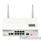 MikroTik CRS109-8G-1S-2HnD-IN Коммутатор Cloud Router Switch 8x Gigabit Smart Switch, 1x SFP cage, LCD, 1000mW 802.11b/g/n Dual Chain wireless, 600MHz CPU, 128MB RAM