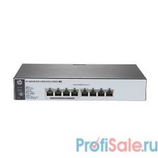 HP J9982A Коммутатор HPE 1820-8G-PoE+ управляемый 19U 8x10/100/1000BASE-T из них 4 PoE+, 65W                 