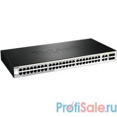 D-Link DES-1210-52/ME/C1A Управляемый коммутатор 2 уровня с 48 портами 10/100Base-TX и 4 комбо-портами 1000Base-T/SFP