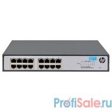 HP JH016A Коммутатор HPE 1420-16G неуправляемый 19U 16x10/100/1000BASE-T