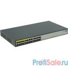 HP JH019A Коммутатор HPE 1420-24G-PoE+ неуправляемый 19U 24x10/100/1000BASE-T