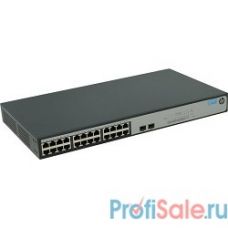 HP JH018A Коммутатор HPE 1420-24G-2S  неуправляемый 19U 24x10/100/1000BASE-T