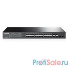 TP-Link T1500-28PCT Smart Коммутатор PoE+ на 24 порта 10/100 Мбит/с и 4 гигабитных порта SMB