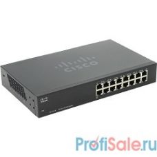 Cisco SB SF110-16-EU Коммутатор 16-портовый SF110-16 16-Port 10/100 Switch