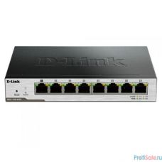 D-Link DGS-1100-08PD/B1B Настраиваемый коммутатор EasySmart с 8 портами 10/100/1000Base-T и поддержкой питания по PoE