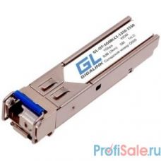 GIGALINK GL-OT-SG08LC1-1550-1310-D Модуль SFP, WDM, 1Гбит/c, одно волокно SM, LC, Tx:1550/Rx:1310 нм, DDM, 8 дБ (до 3 км)