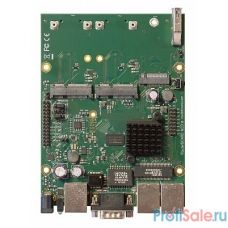 Mikrotik RBM33G RouterBOARD Плата, 880 МГц, 3х 1G Ethernet, 2x miniPCIe, 2x SIM, M.2, USB 3.0, RS232