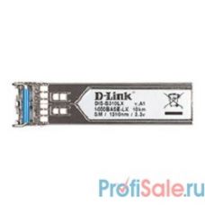 D-Link S310LX/A1A  PROJ Промышленный SFP-трансивер с 1 портом 1000Base-LX для одномодового оптического кабеля (до 10 км)