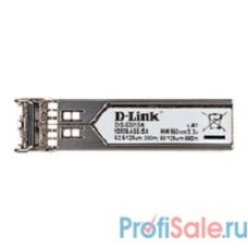 D-Link S301SX/A1A PROJ Промышленный SFP-трансивер с 1 портом 1000Base-SX для многомодового оптического кабеля (до 550 м)