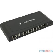 UBIQUITI ES-5XP EdgeSwitch 5 XP PoE-коммутатор, 5х 1G RJ45, раздача 55 Вт